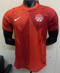 2026 Canada Home player version Soccer Jersey